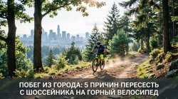 причины пересесть на горный велосипед причины пересесть на горный велосипед