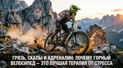 горный велосипед — это лучшая терапия от стресса горный велосипед — это лучшая терапия от стресса